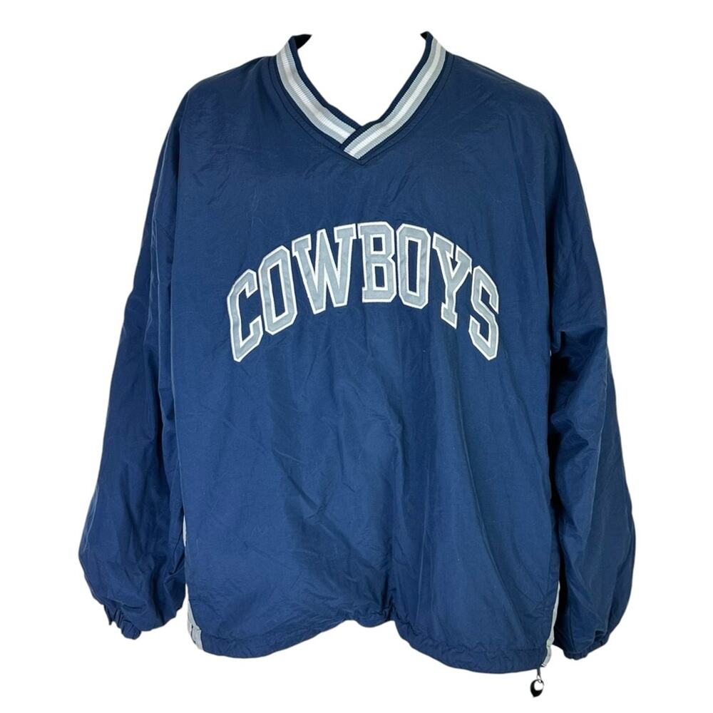 VTG 90s Dallas Cowboys Reversible Pullover Starter NFL Proline Size
